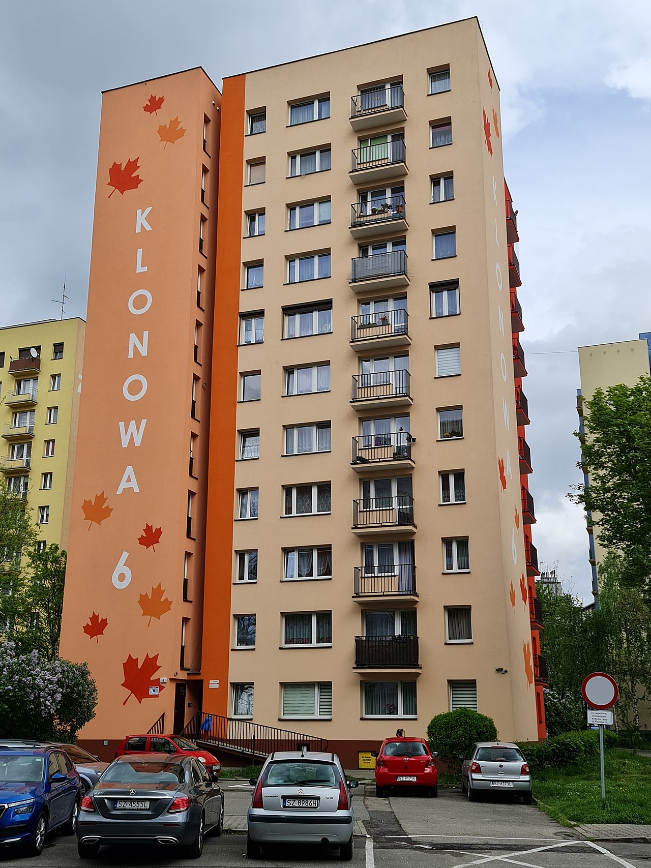 Blok mieszkalny jako dodatkowa ilustracja zgłoszenia mieszkańców